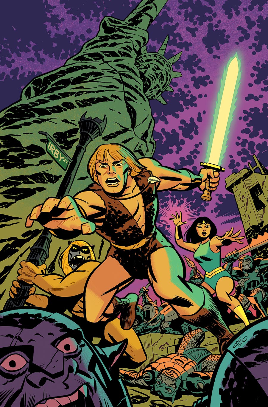 Thundarr The Barbarian #1 Cover K Limited Edition Michael Cho Virgin Cover