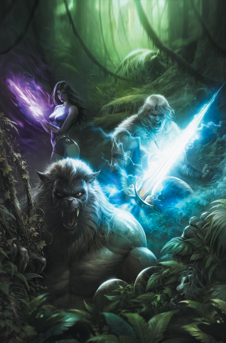 Thundarr The Barbarian #1 Cover R Incentive Francesco Mattina Virgin Cover