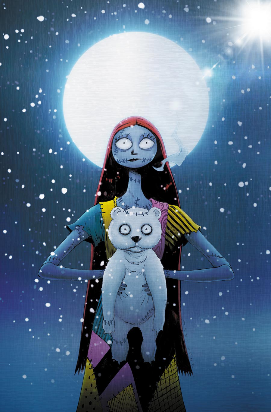 Disney Tim Burtons The Nightmare Before Christmas The Shiver Of Christmas Town #1 Cover F Dynamite Metal Premium Jae Lee & June Chung Virgin Cover