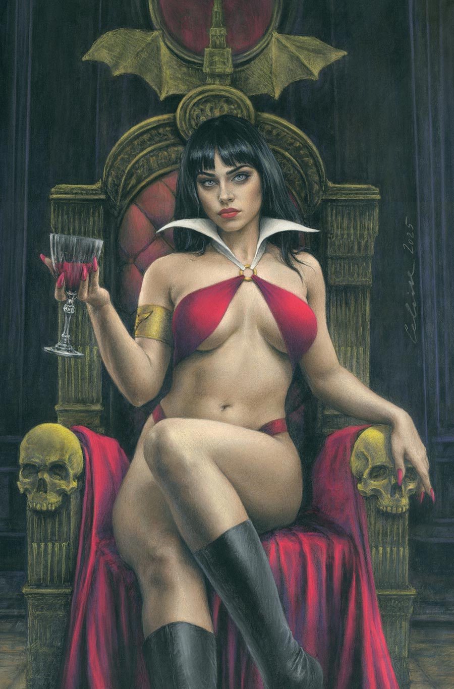 Vampirella Winter Special 2026 #1 (One Shot) Cover G Incentive Celina Virgin Cover