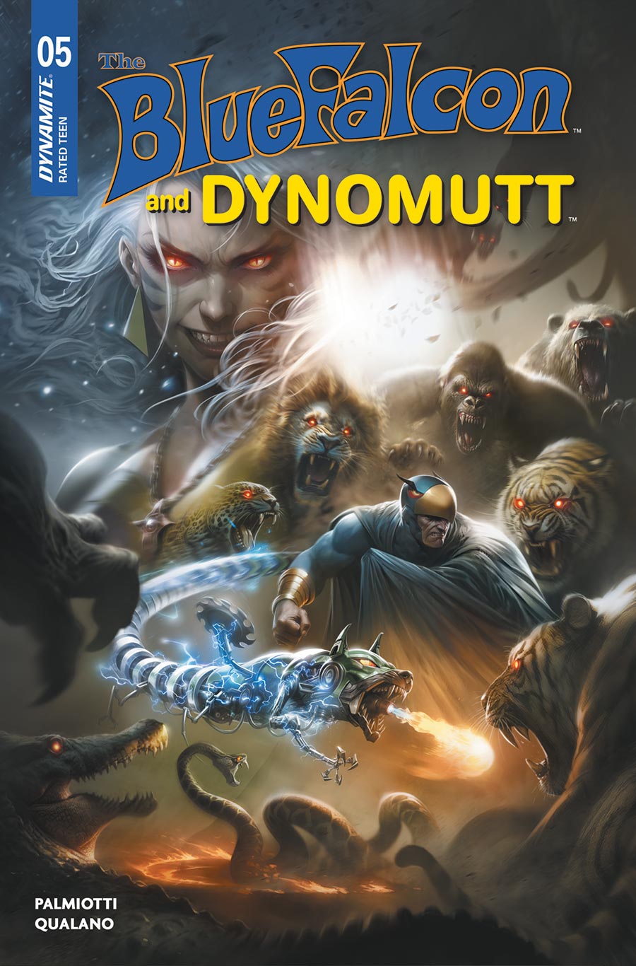 Blue Falcon And Dynomutt #5 Cover D Variant Francesco Mattina Cover