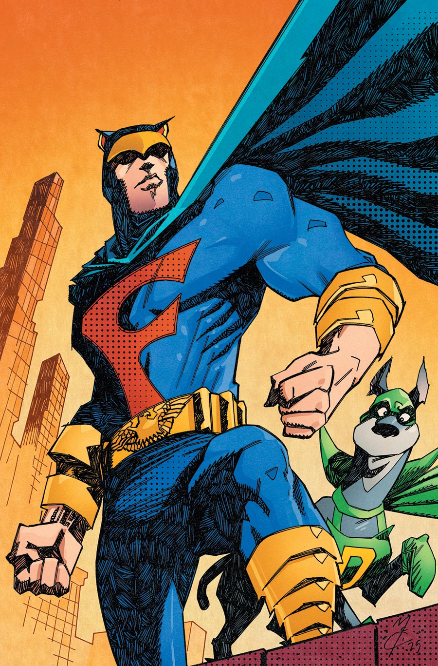 Blue Falcon And Dynomutt #5 Cover H Incentive John McCrea Virgin Cover