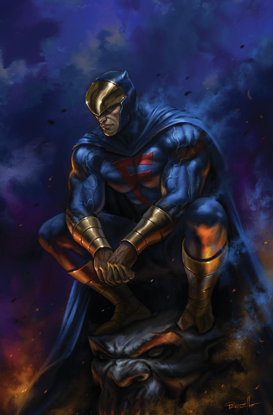 Blue Falcon And Dynomutt #5 Cover I Incentive Lucio Parrillo Virgin Cover