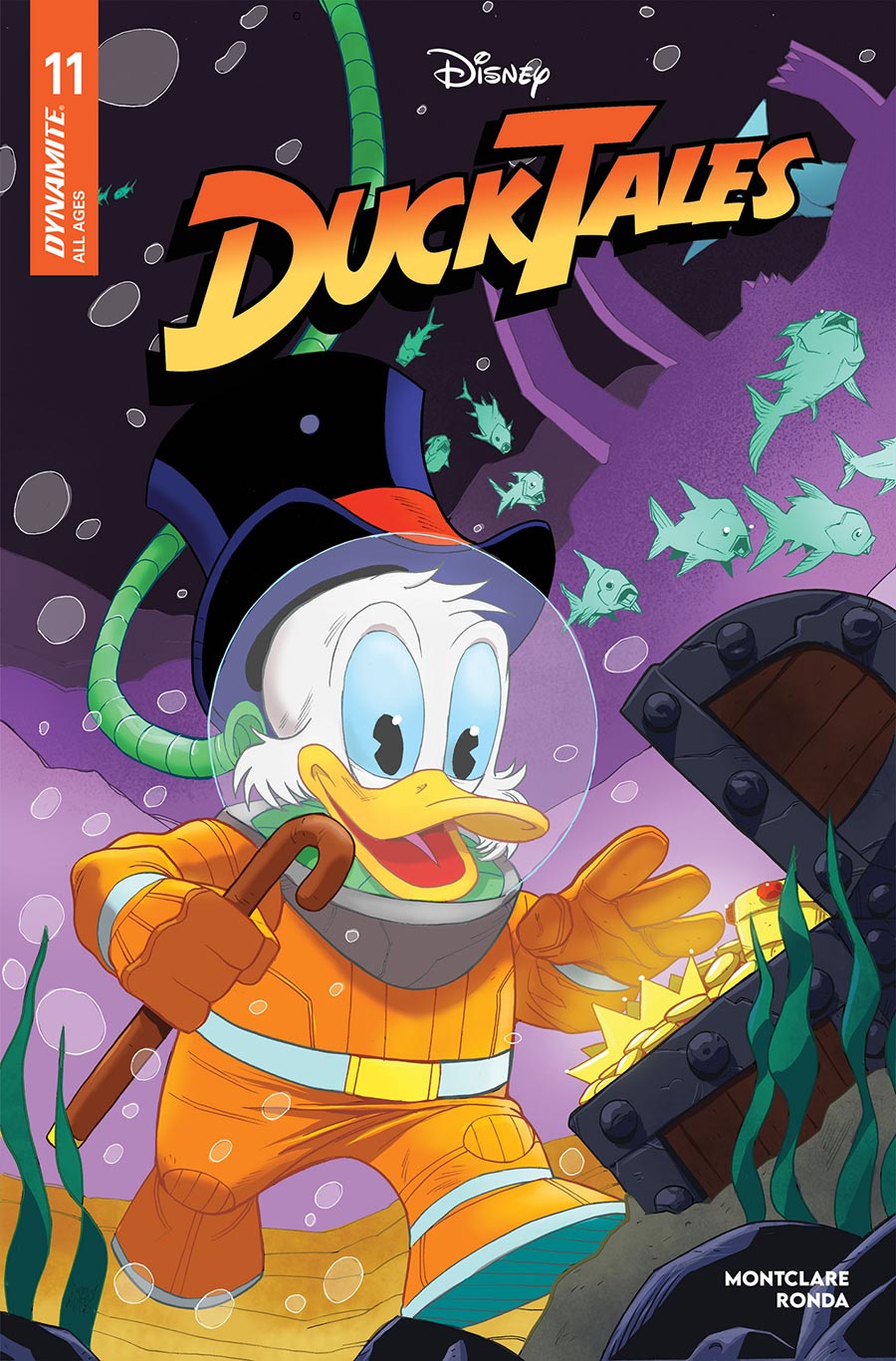 Ducktales Vol 5 #11 Cover D Variant Drew Moss Cover