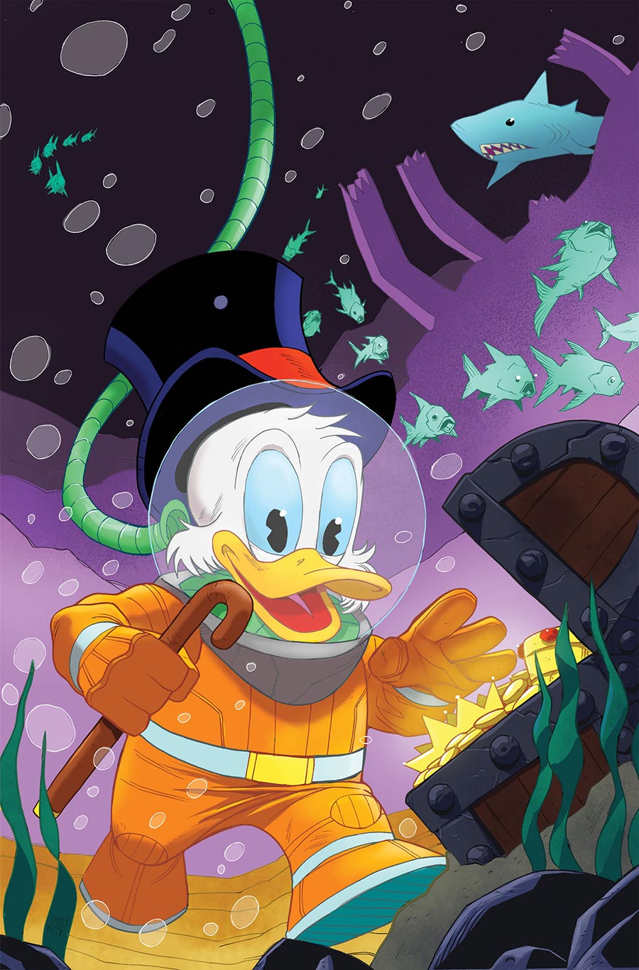 Ducktales Vol 5 #11 Cover G Incentive Drew Moss Virgin Cover