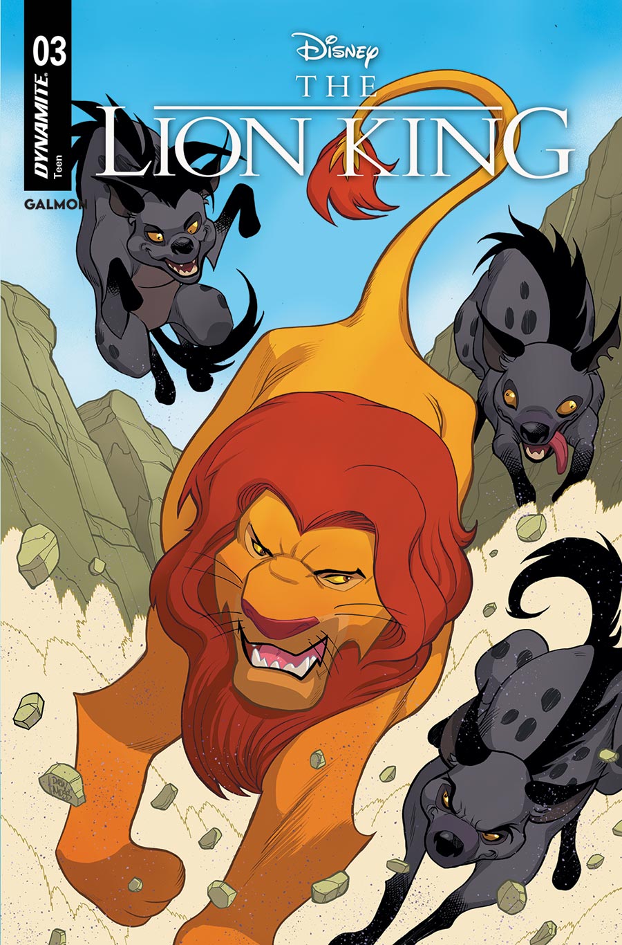 Lion King #3 Cover B Variant Drew Moss Cover