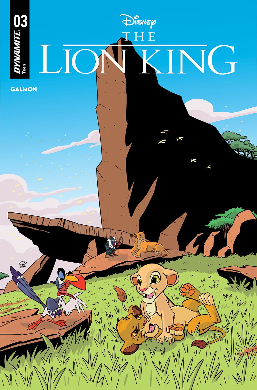 Lion King #3 Cover C Variant Jacob Edgar Cover