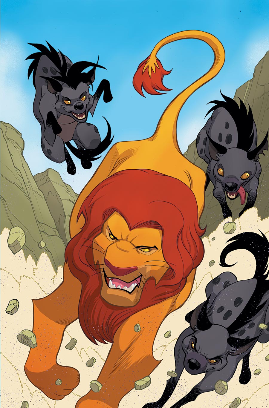 Lion King #3 Cover G Incentive Drew Moss Virgin Cover