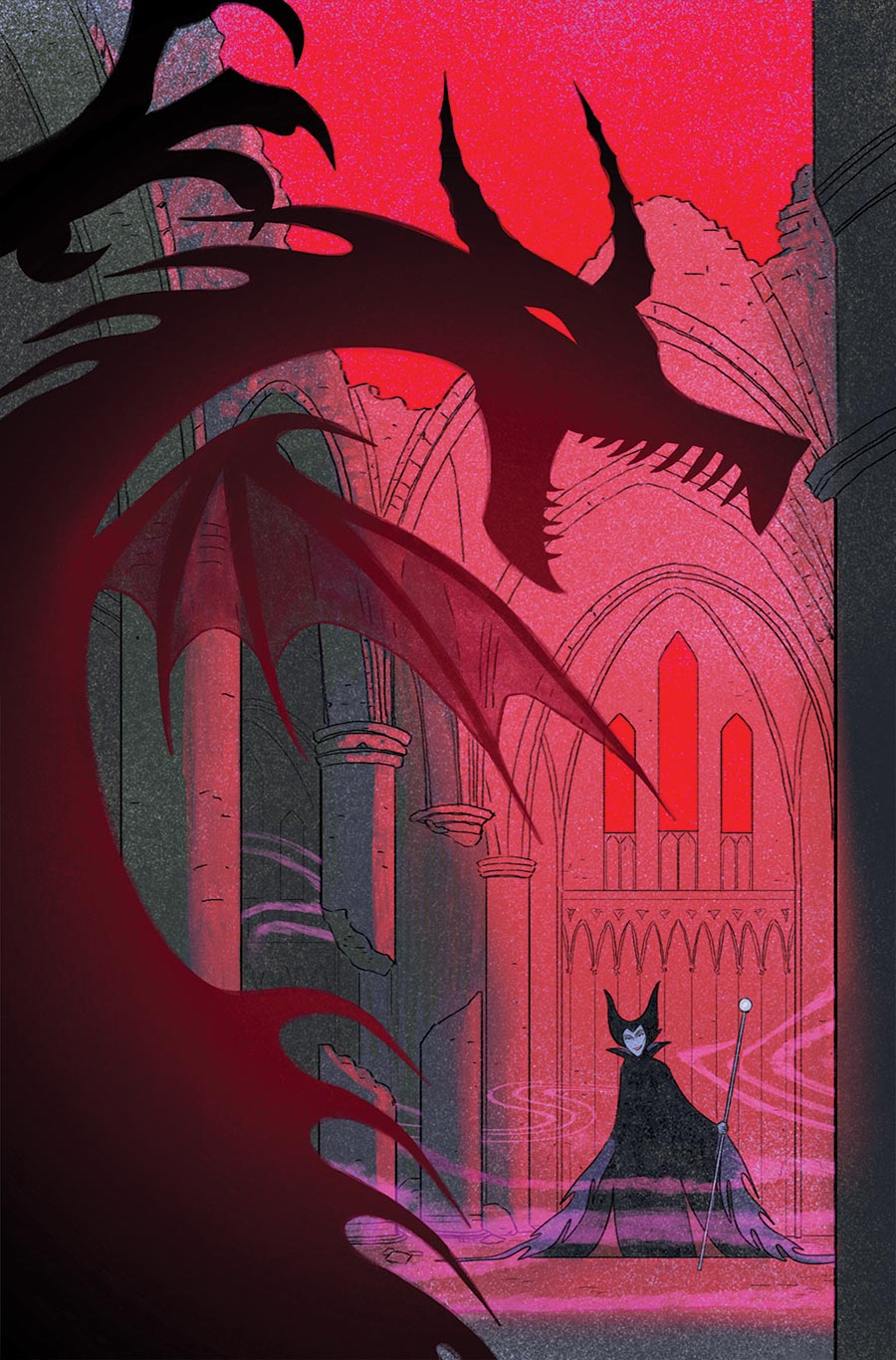 Disney Villains Maleficent Vol 2 #4 Cover E Incentive Theo Stultz Virgin Cover