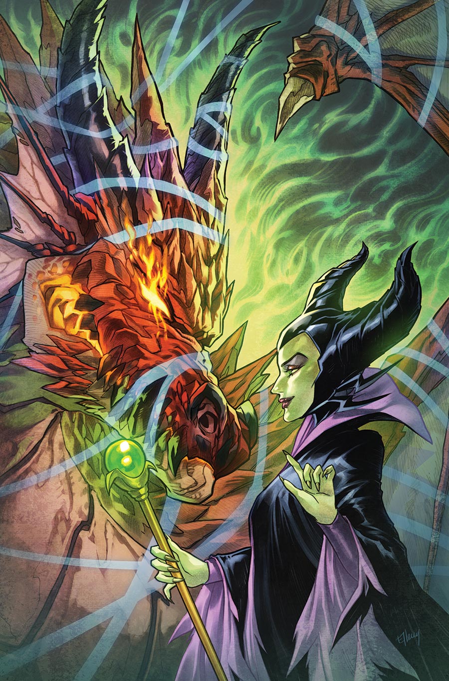Disney Villains Maleficent Vol 2 #4 Cover G Incentive Ellery Virgin Cover