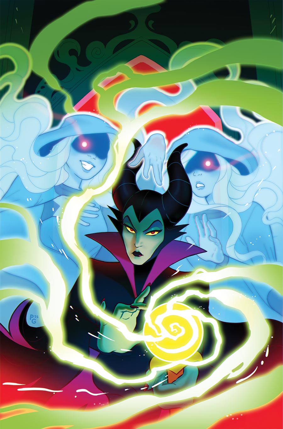 Disney Villains Maleficent Vol 2 #4 Cover H Incentive Paulina Ganucheau Virgin Cover