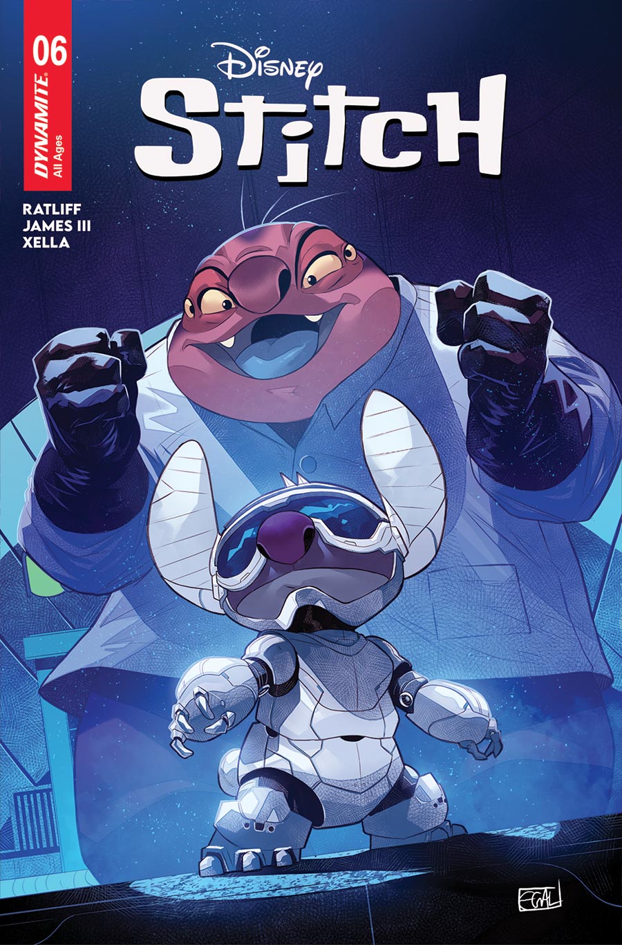 Stitch #6 Cover A Regular Edwin Galmon Cover