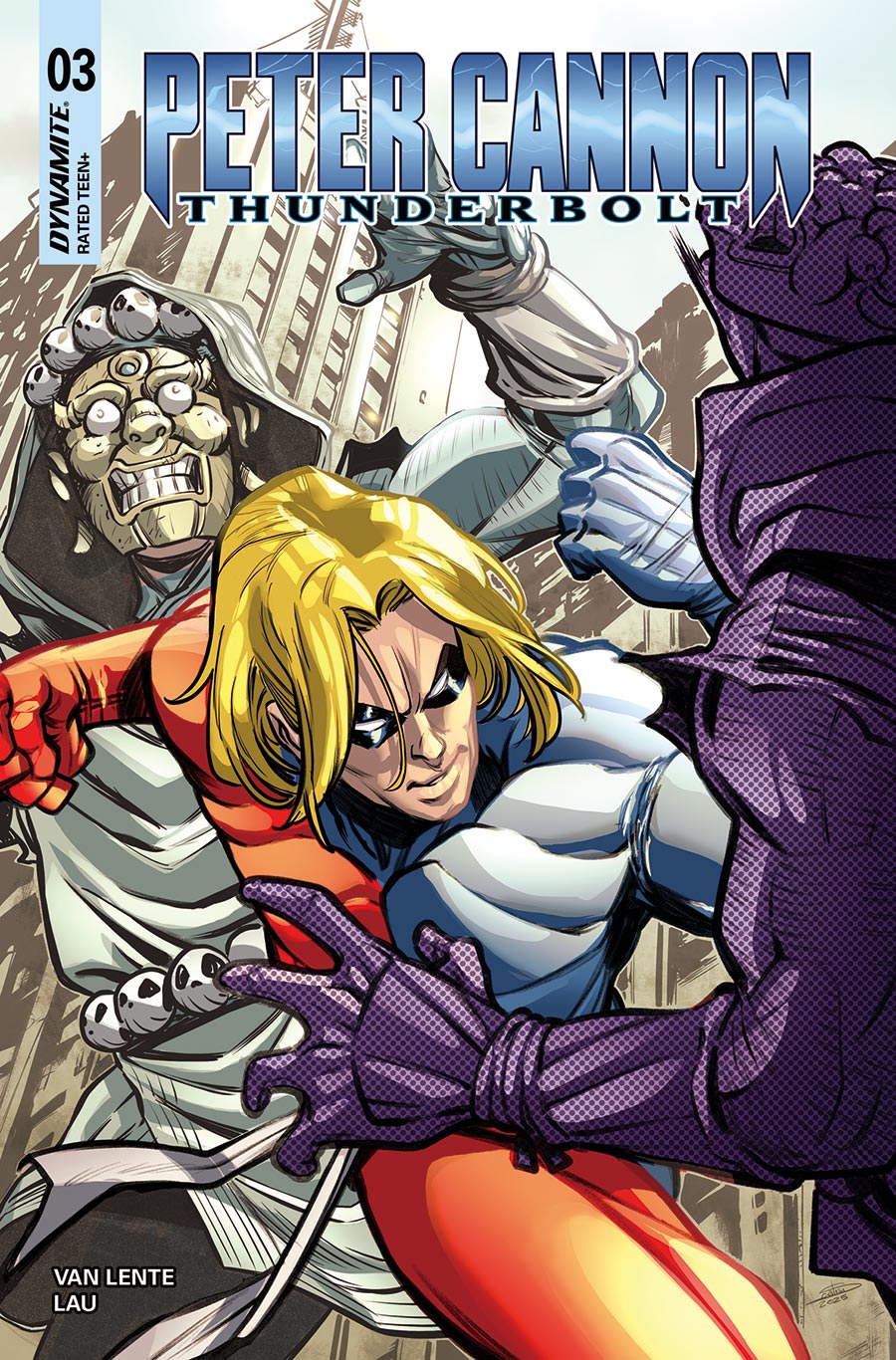 Peter Cannon Thunderbolt Vol 4 #3 Cover C Variant Daniel Scalisi Cover