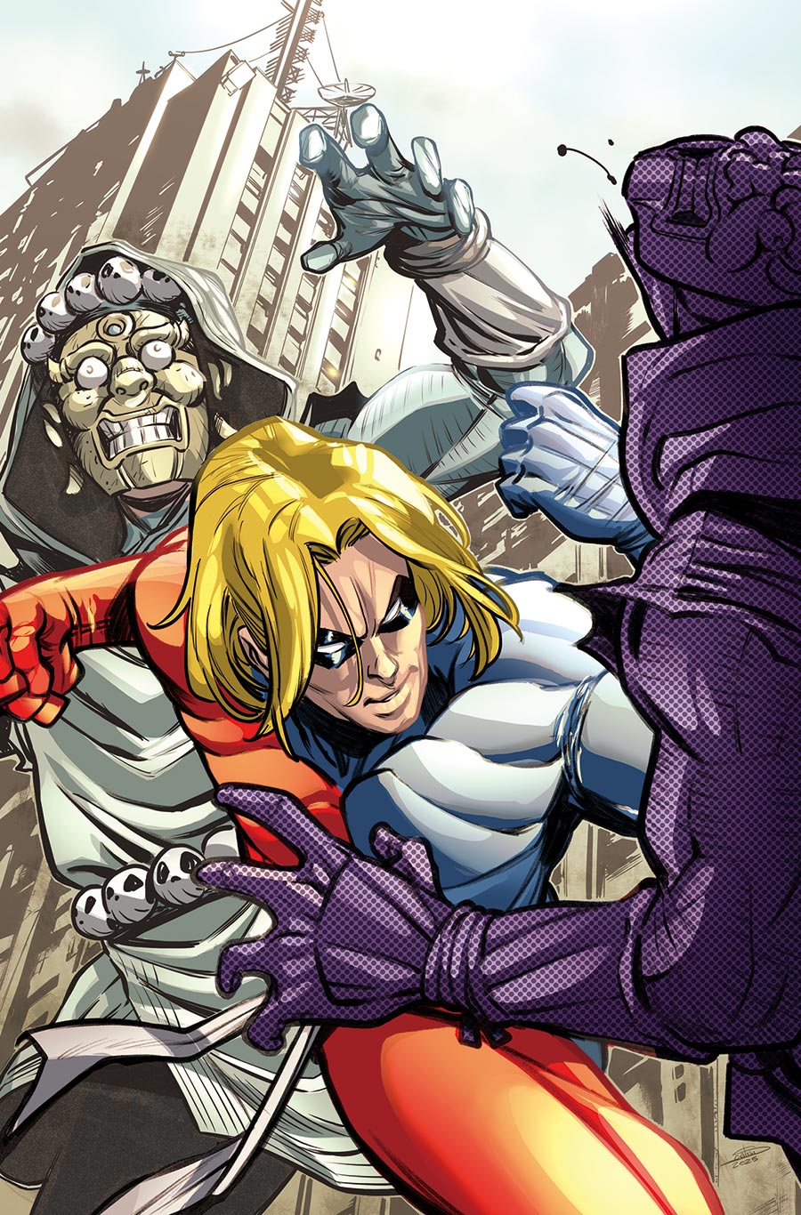 Peter Cannon Thunderbolt Vol 4 #3 Cover E Incentive Daniel Scalisi Virgin Cover