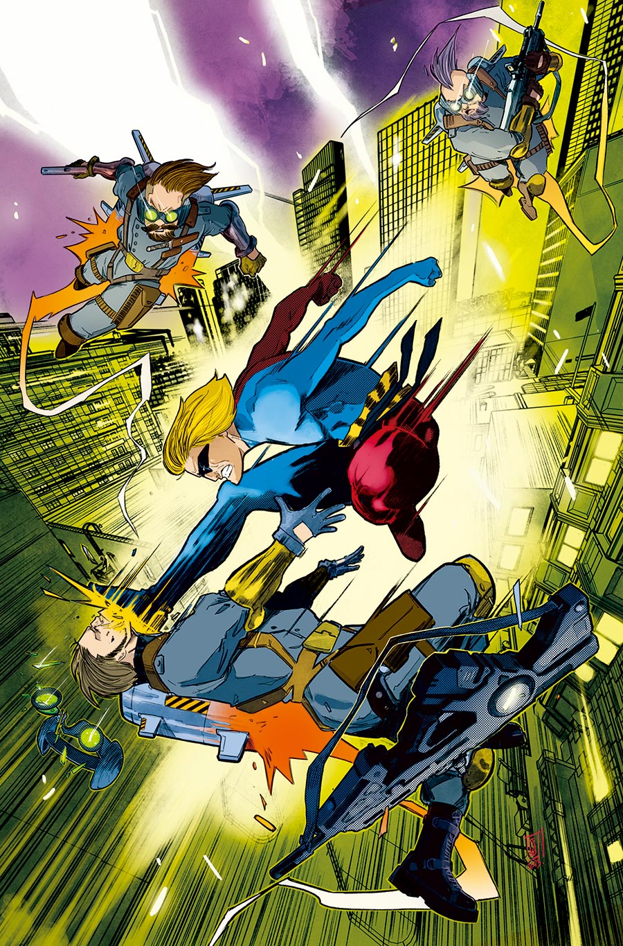 Peter Cannon Thunderbolt Vol 4 #3 Cover F Incentive Emanuele Ercolani Virgin Cover