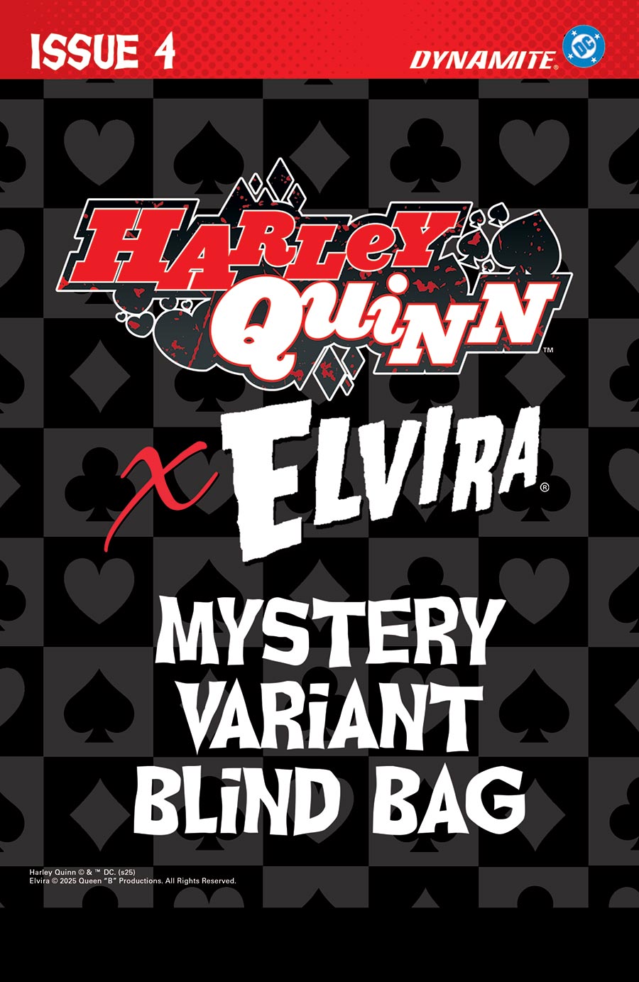 Harley Quinn x Elvira #4 Cover E Variant Mystery Blind Bag Cover (Filled Randomly)