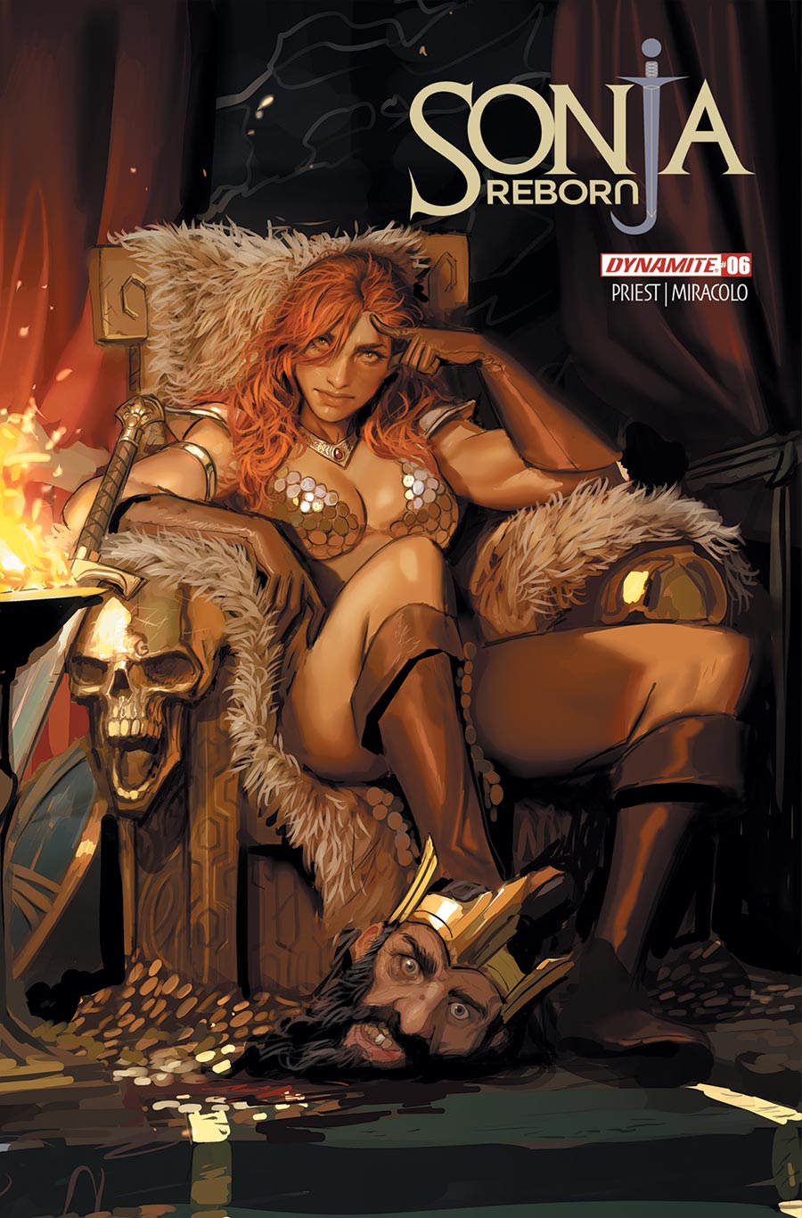 Sonja Reborn #6 Cover A Regular Stjepan Sejic Cover