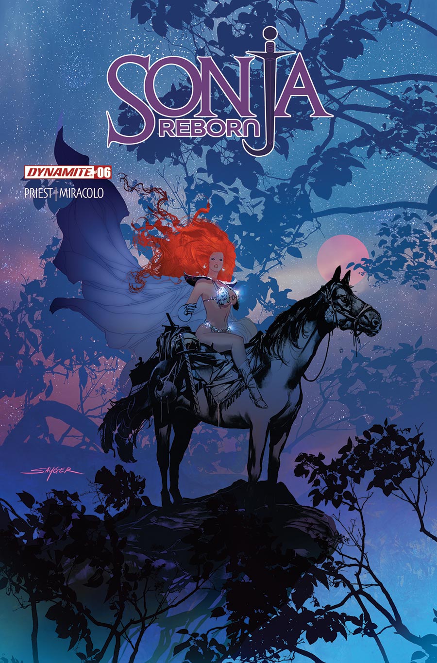 Sonja Reborn #6 Cover B Variant Stuart Sayger Cover