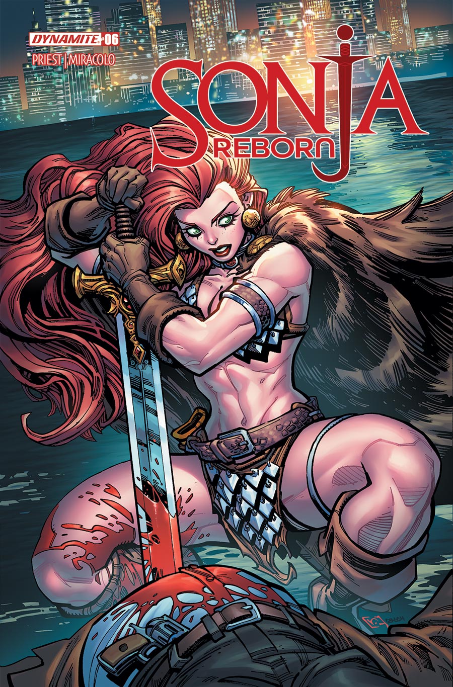 Sonja Reborn #6 Cover C Variant Chad Hardin Cover