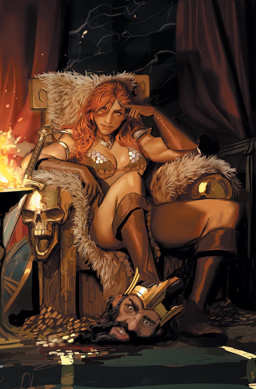 Sonja Reborn #6 Cover J Incentive Stjepan Sejic Virgin Cover