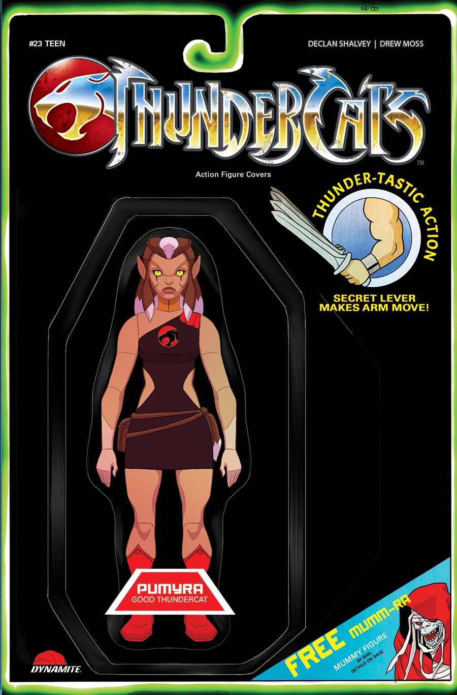 Thundercats Vol 3 #23 Cover F Variant Drew Moss Action Figure Cover