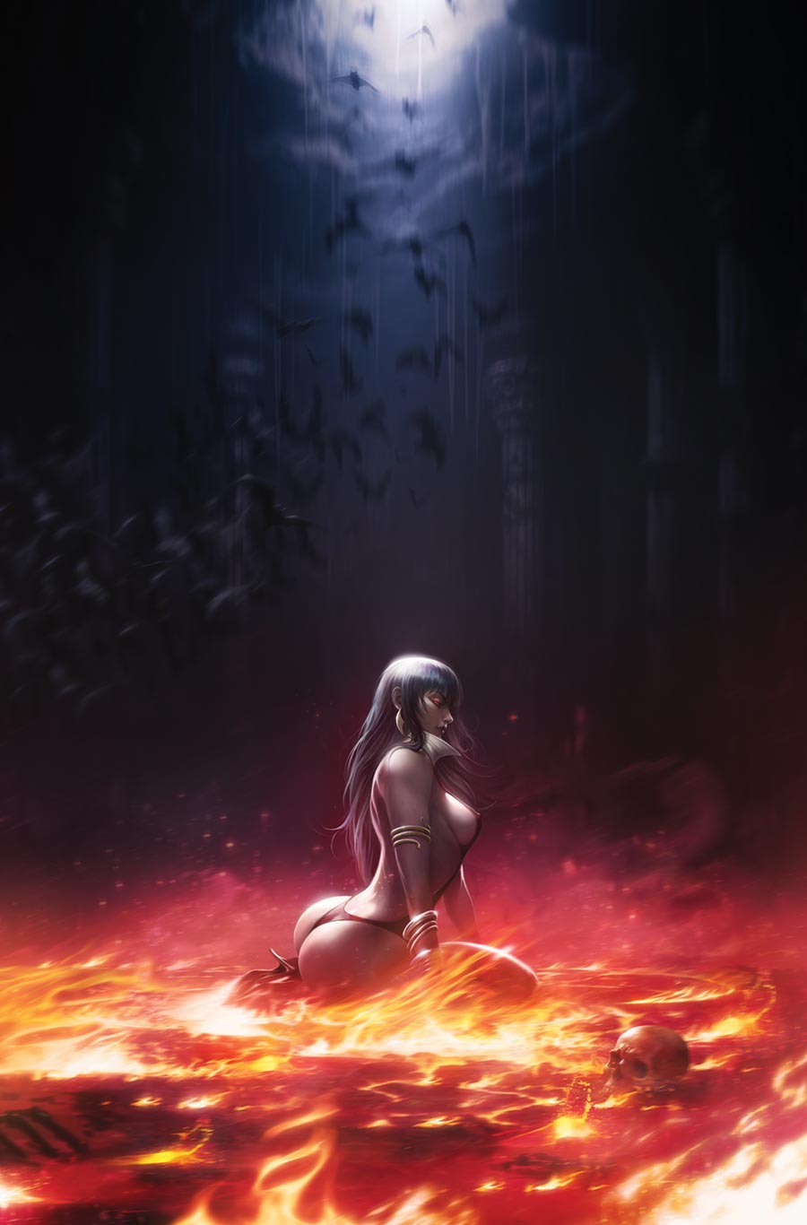 Vampirella Armageddon #7 Cover I Incentive Francesco Mattina Virgin Cover