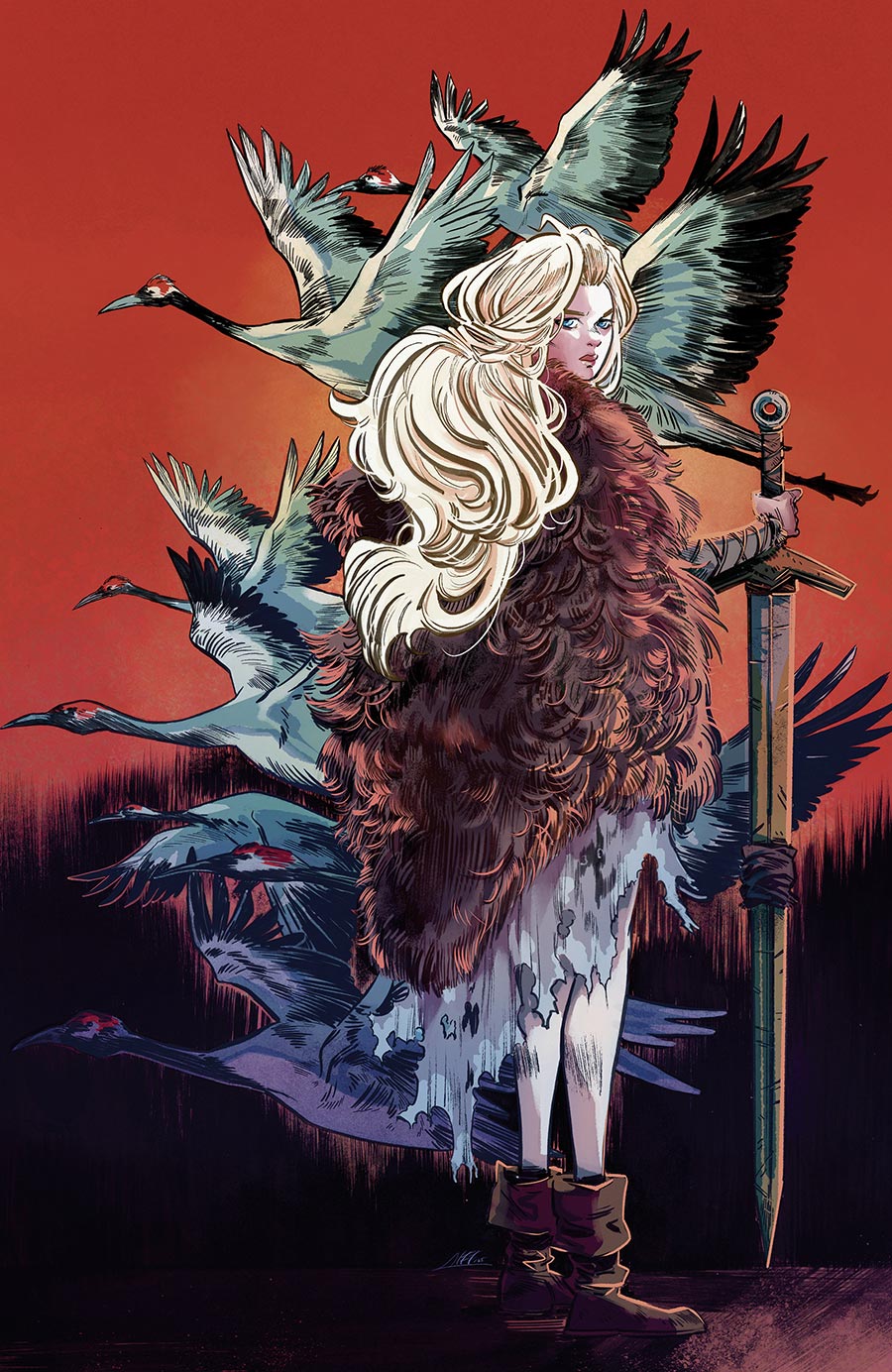 Briar Nights Terror #2 Cover C Incentive Soo Lee Virgin Cover