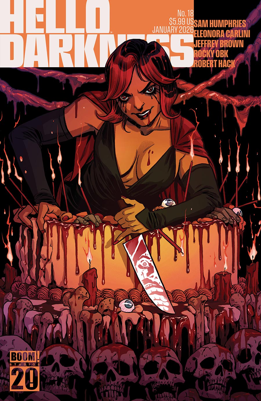 Hello Darkness #18 Cover D Variant Becky Cloonan BOOM Studios 20th Anniversary Cover