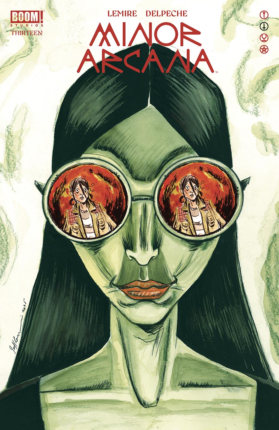 Minor Arcana #13 Cover A Regular Jeff Lemire Cover