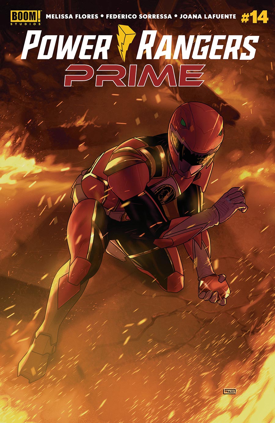 Power Rangers Prime #14 Cover H Variant Taurin Clarke Reveal Cover