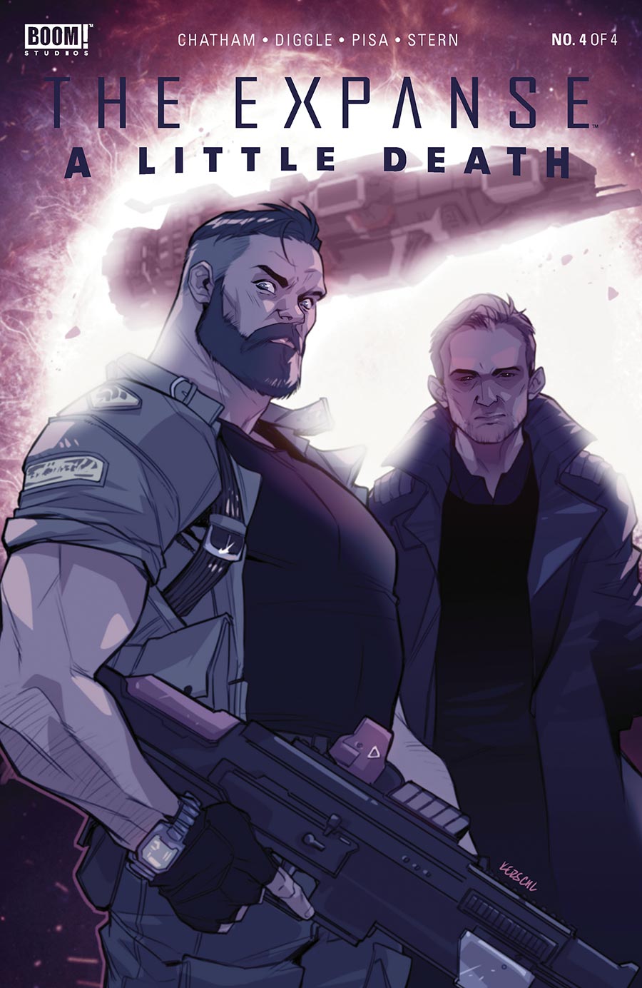 Expanse A Little Death #4 Cover B Variant Karl Kerschel Cover