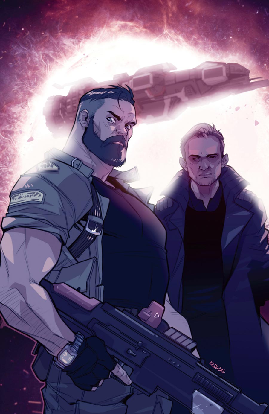 Expanse A Little Death #4 Cover E Variant Karl Kerschel Unlimited Virgin Cover