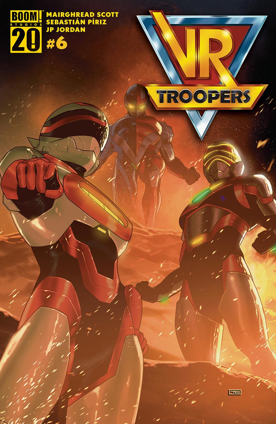 VR Troopers #6 Cover A Regular Taurin Clarke Cover