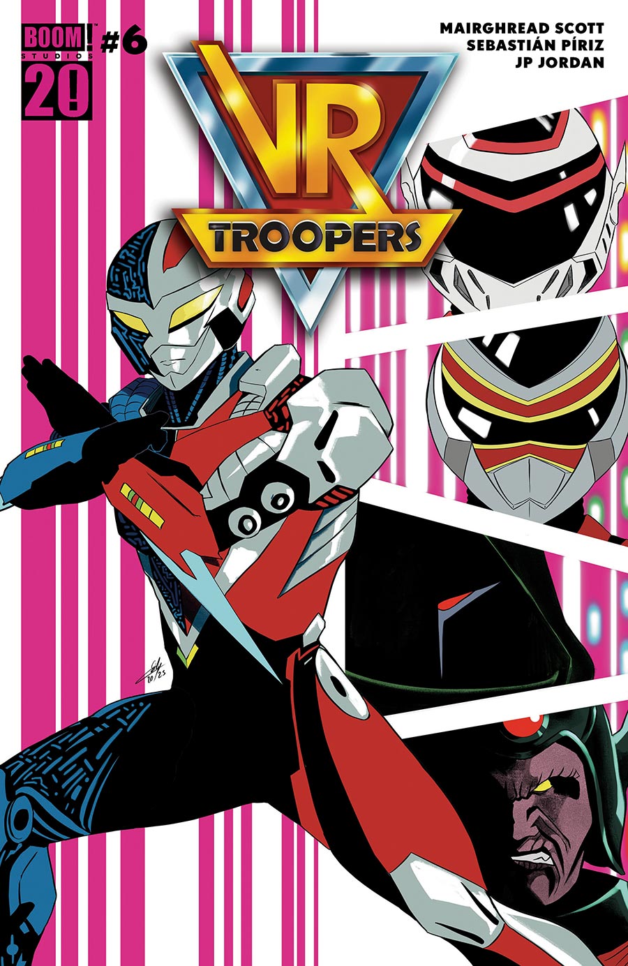 VR Troopers #6 Cover B Variant Saly Lockheart Cover