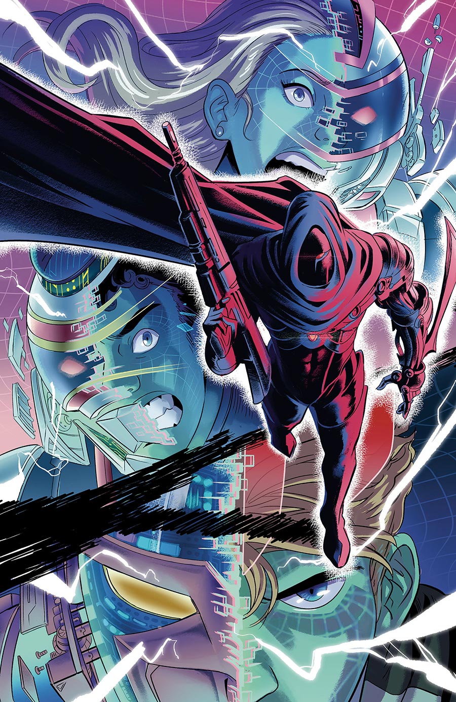 VR Troopers #6 Cover E Incentive Phillip Johnson Virgin Variant Cvoer