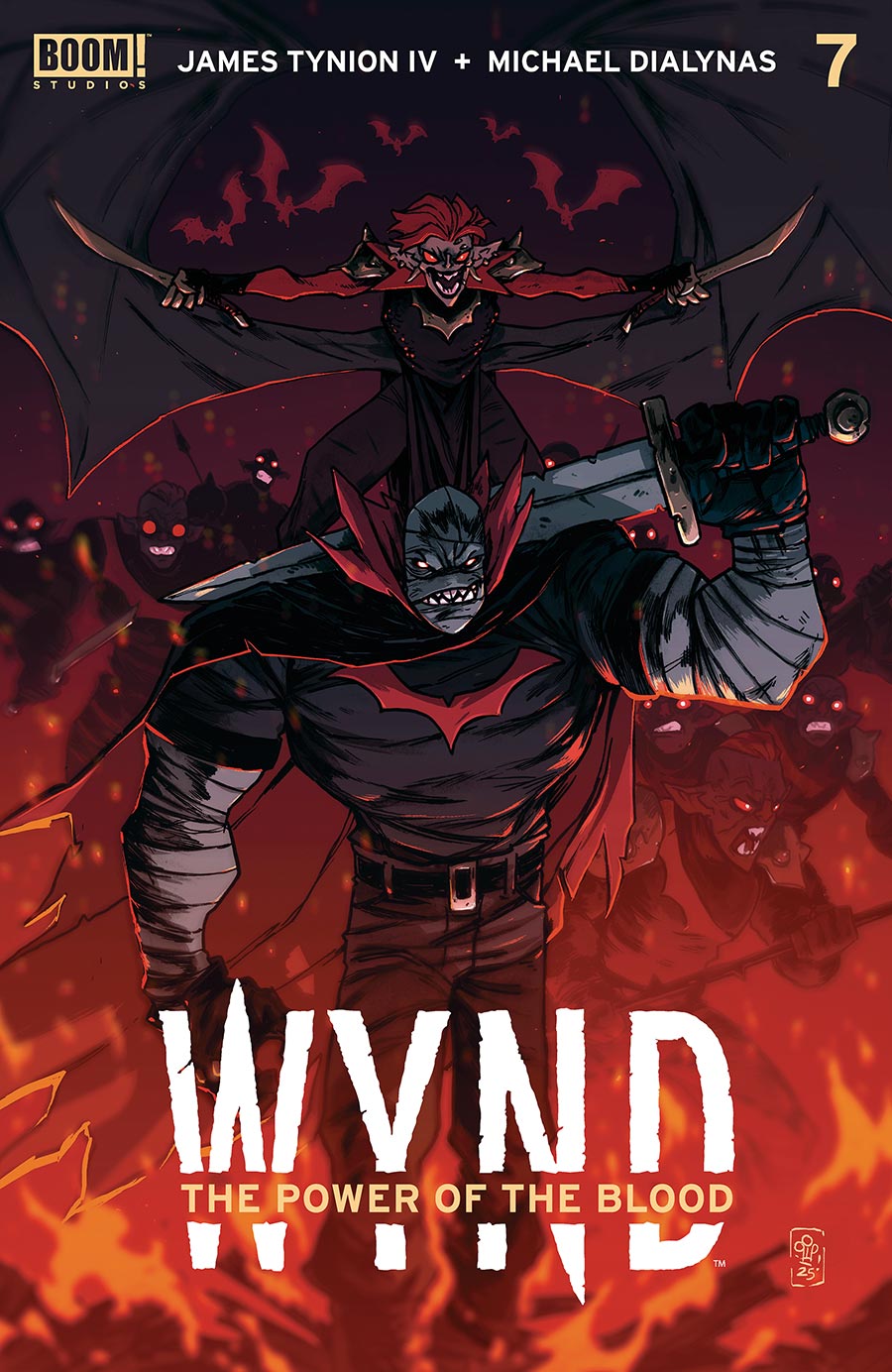 Wynd The Power Of The Blood #7 Cover A Regular Michael Dialynas Cover