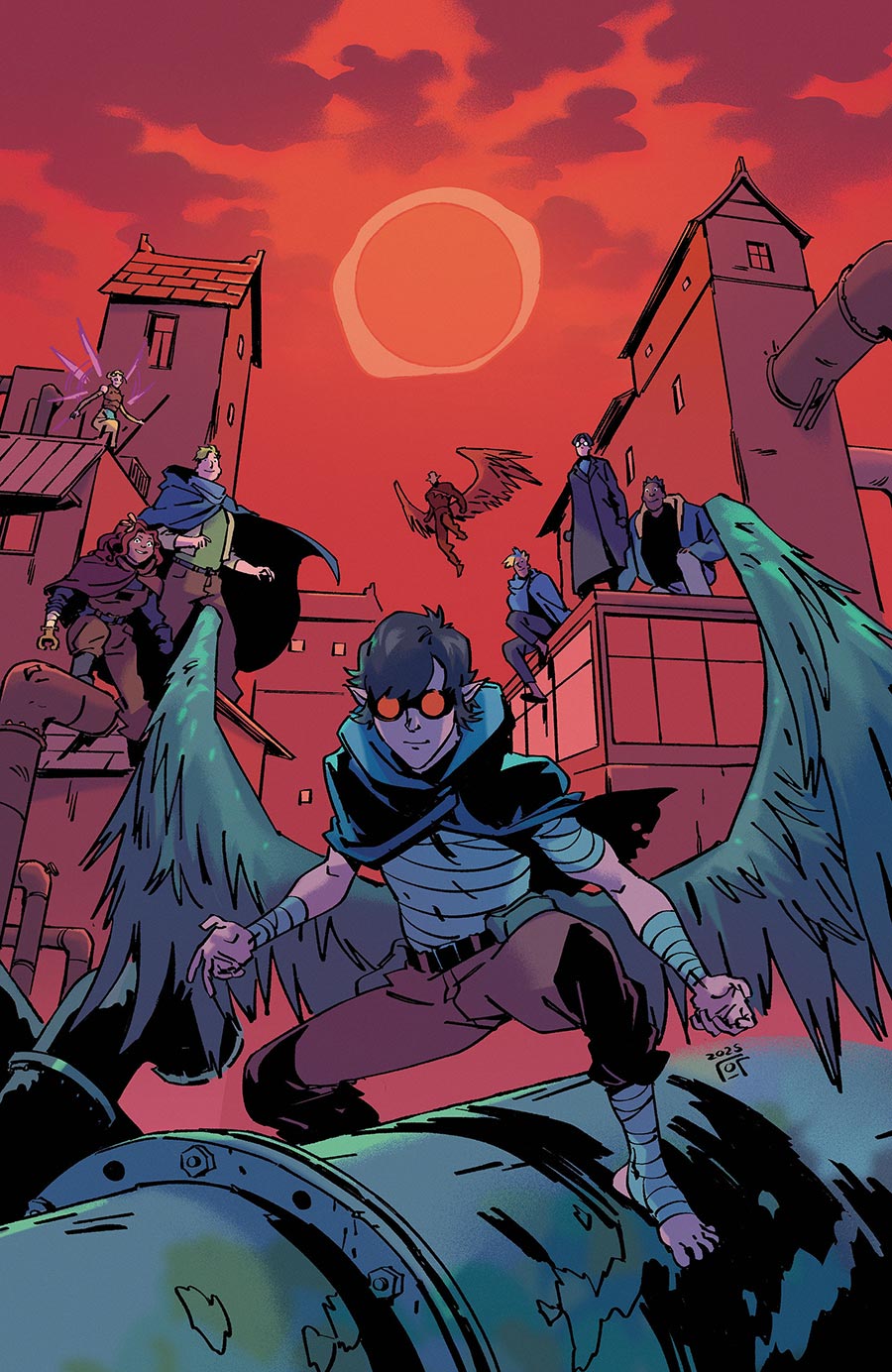 Wynd The Power Of The Blood #7 Cover D Incentive Len Gog Virgin Variant Cover