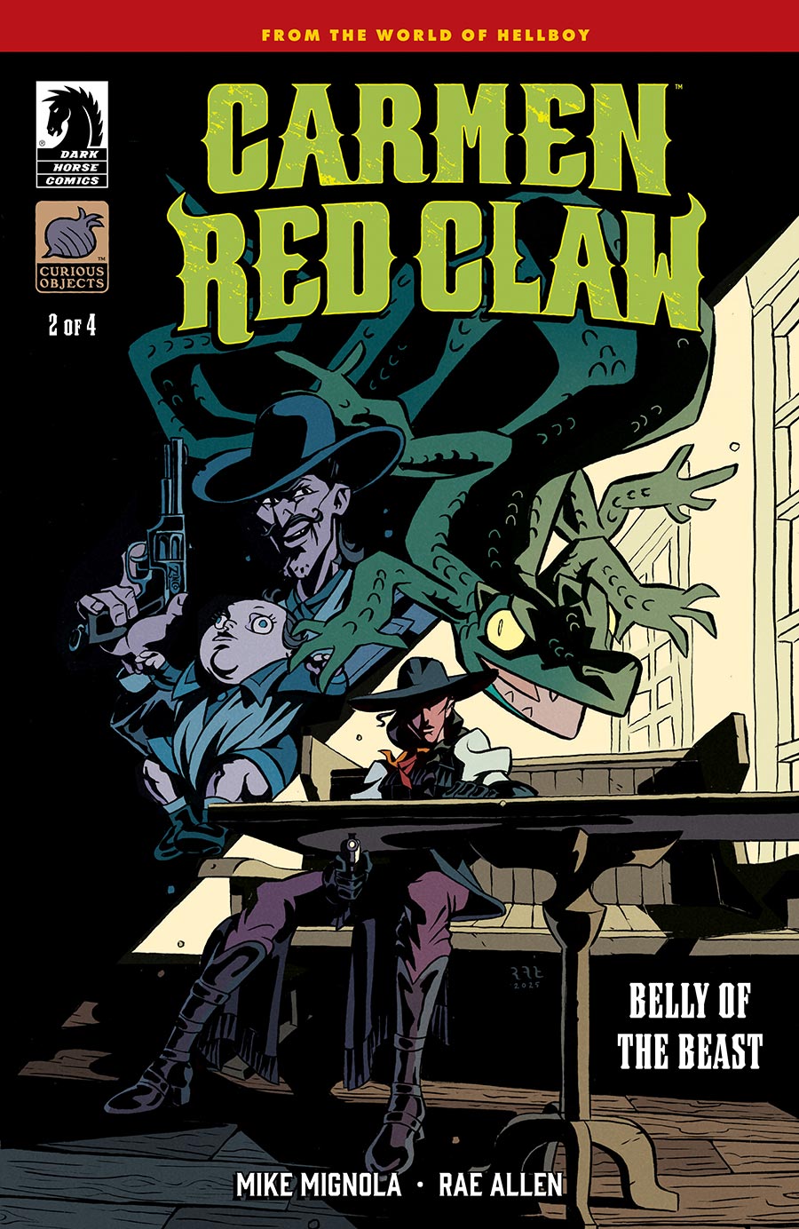 Carmen Red Claw Belly Of The Beast #2 Cover A Regular Rae Allen Cover