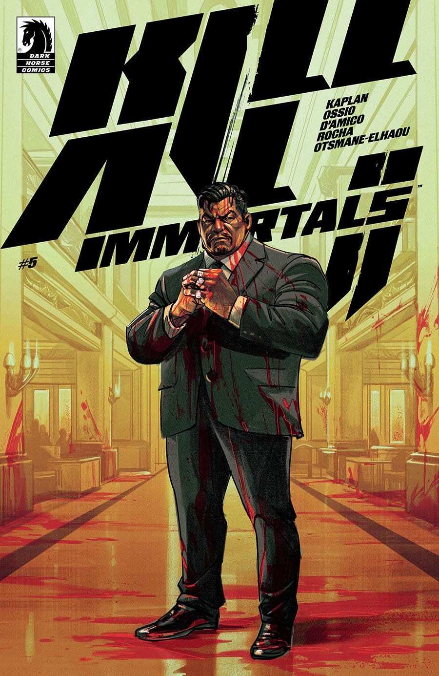 Kill All Immortals II #5 Cover A Regular Oliver Barrett Cover