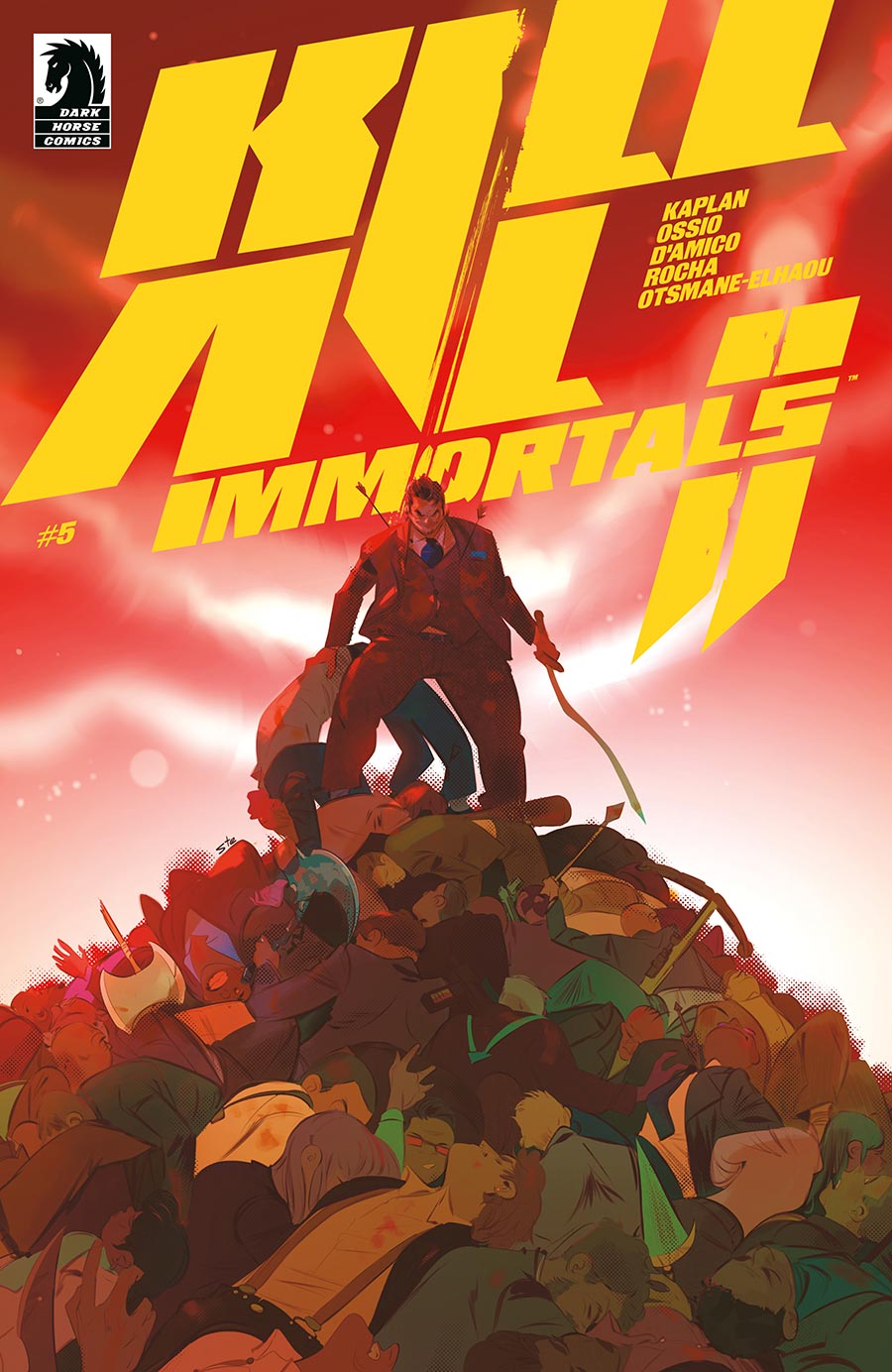 Kill All Immortals II #5 Cover B Variant Stefano Simeone Cover