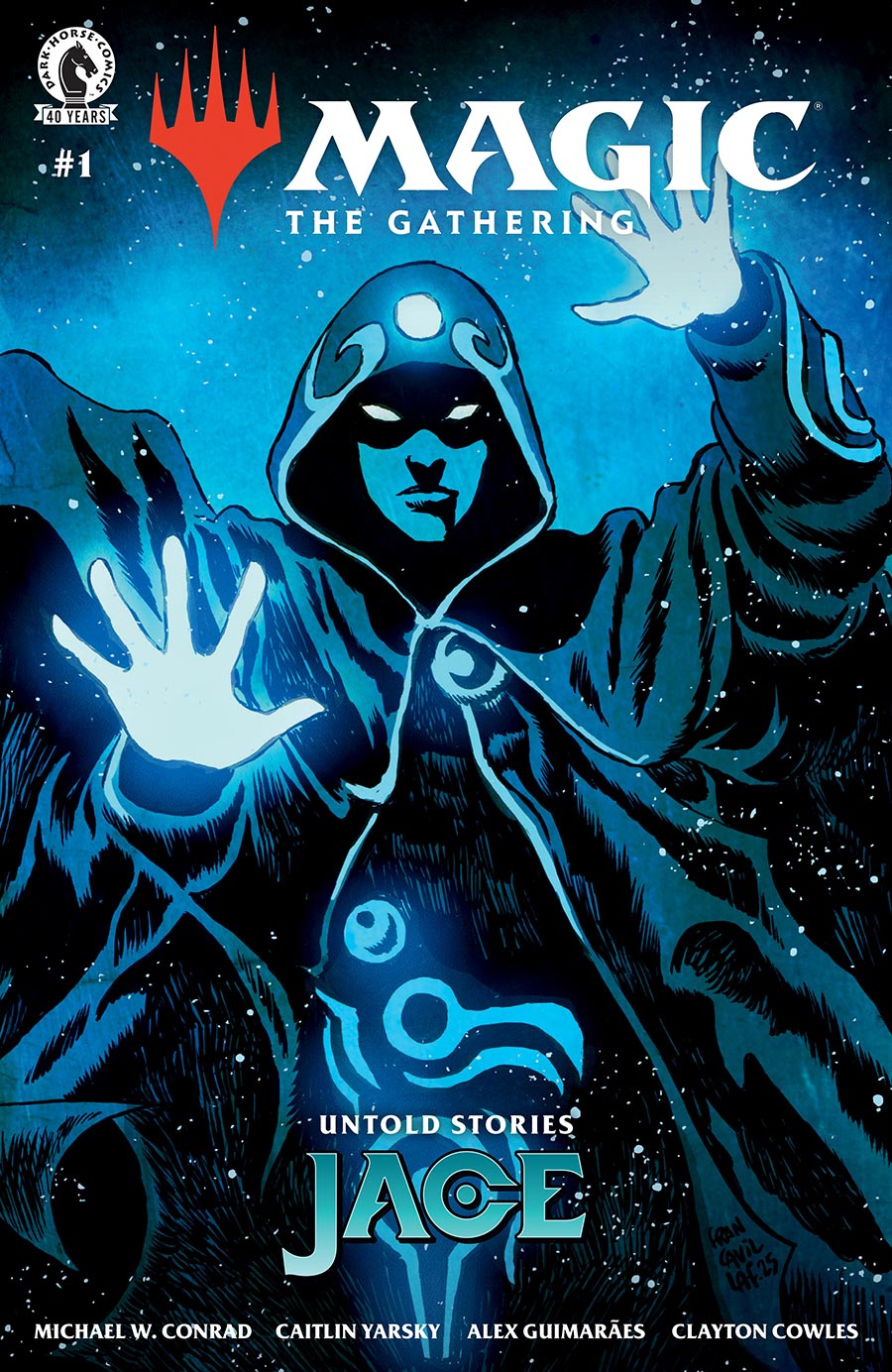 Magic The Gathering Untold Stories Jace #1 Cover B Variant Francesco Francavilla Cover