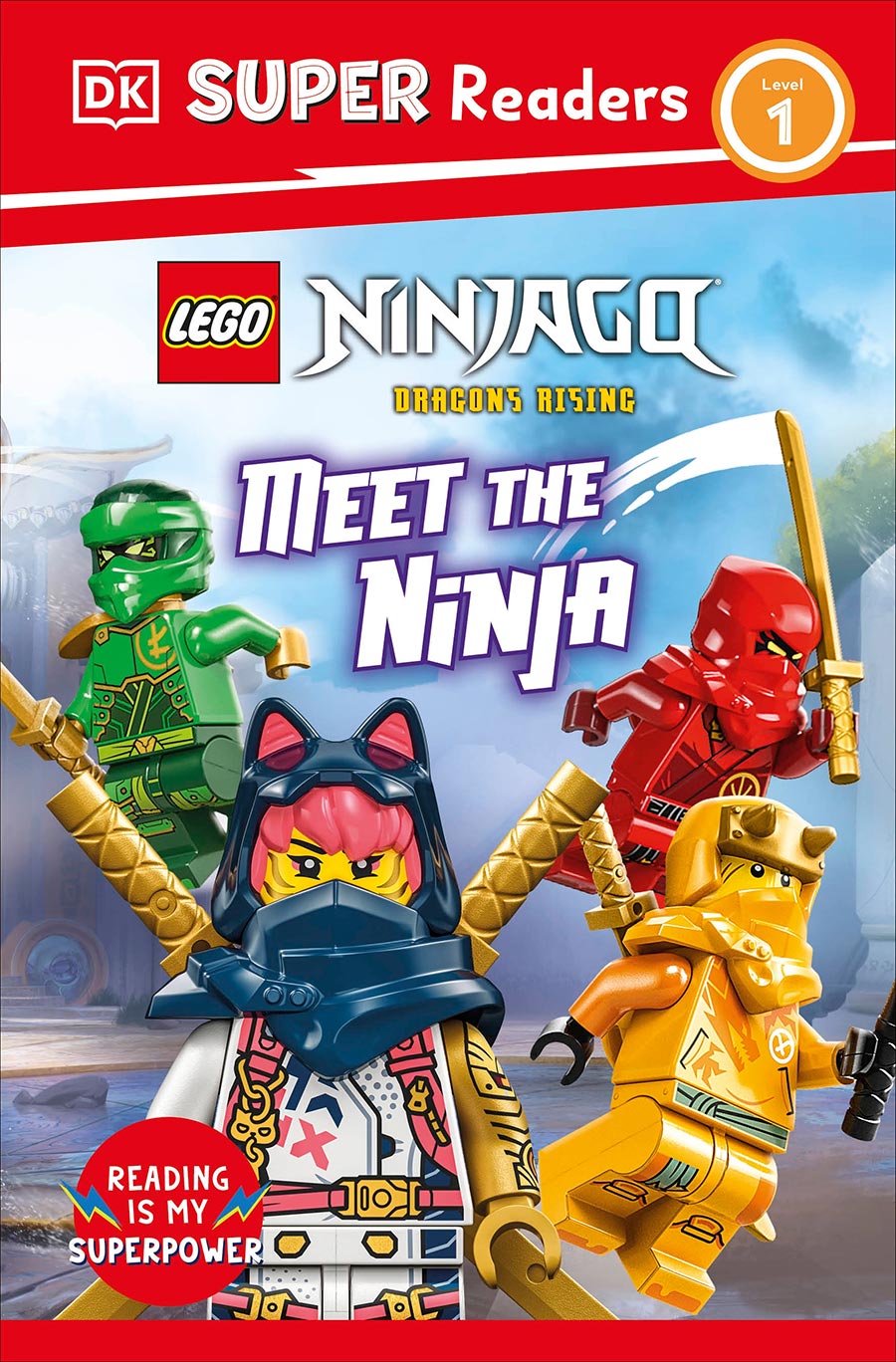 DK Super Readers Level 1 LEGO Ninjago Dragons Rising Meet The Ninja TP