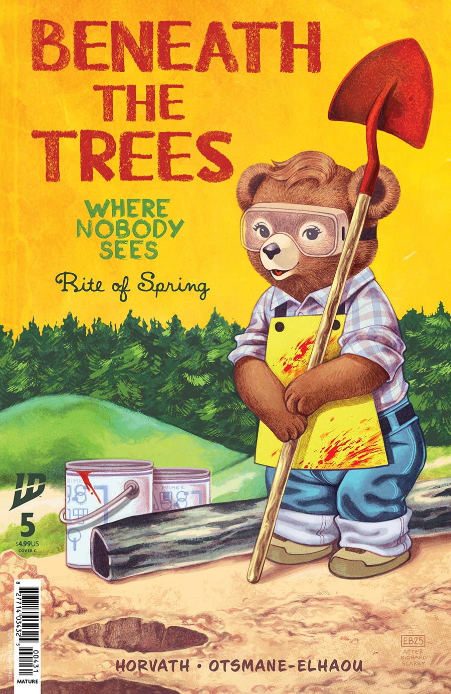 Beneath The Trees Where Nobody Sees Rite Of Spring #5 Cover C Variant Elizabeth Beals Storybook Cover