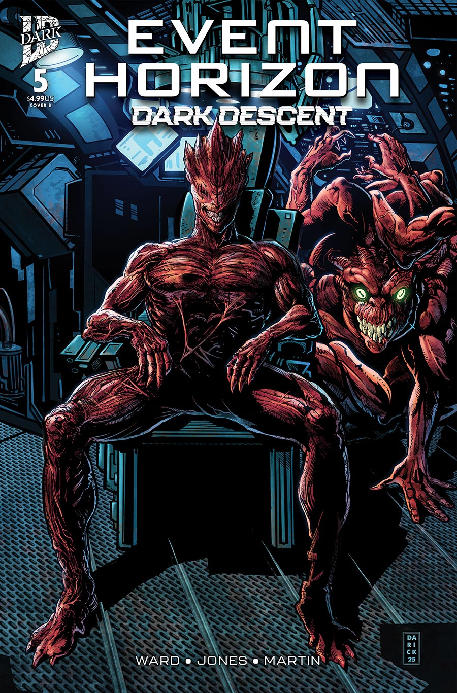 Event Horizon Dark Descent #5 Cover B Variant Darick Robertson Cover