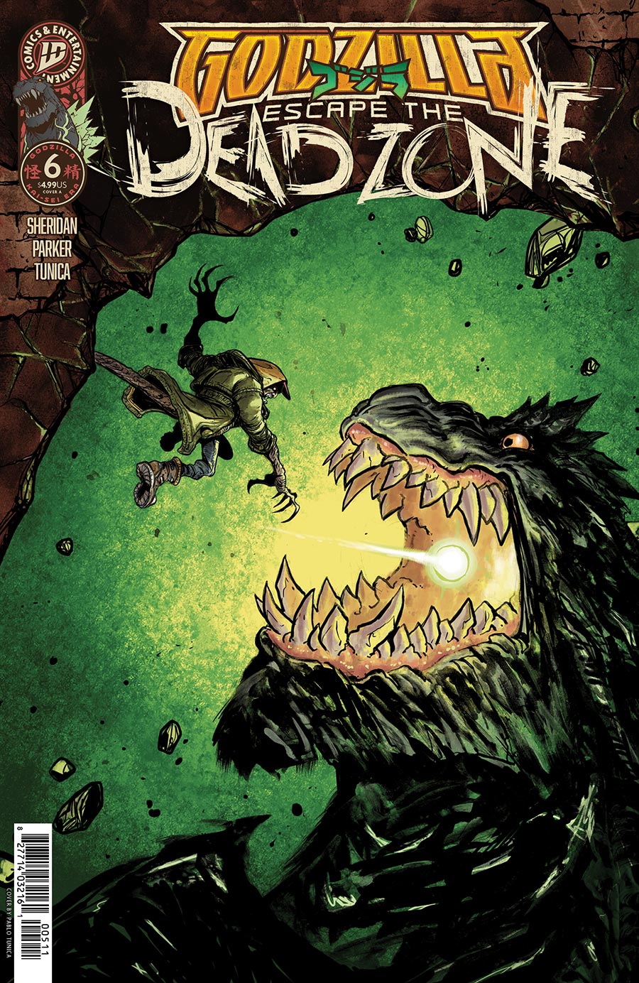 Godzilla Escape The Deadzone #6 Cover A Regular Pablo Tunica Cover (Kai-Sei Era)