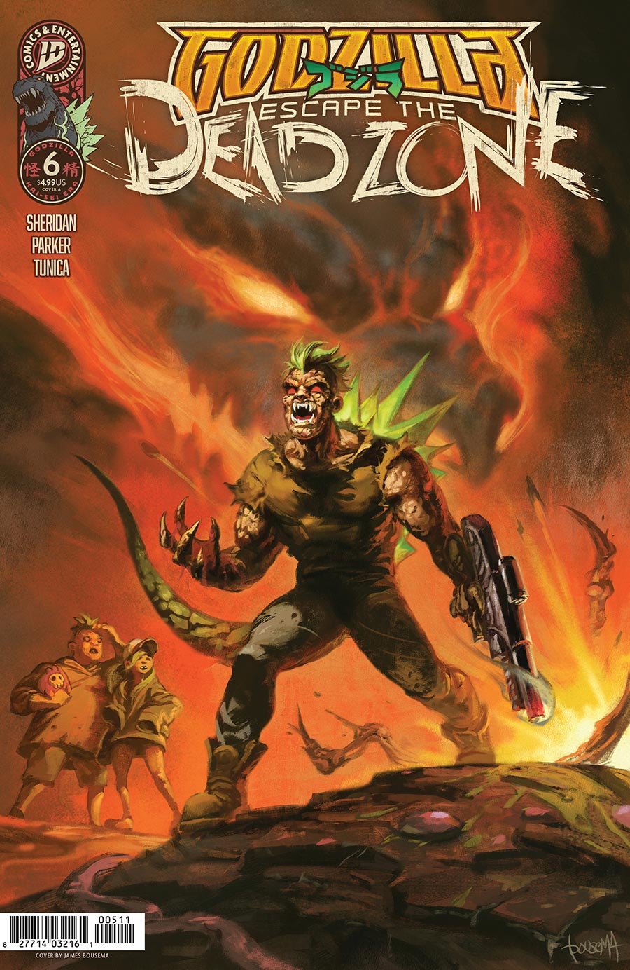 Godzilla Escape The Deadzone #6 Cover B Variant James Bousema Cover (Kai-Sei Era)