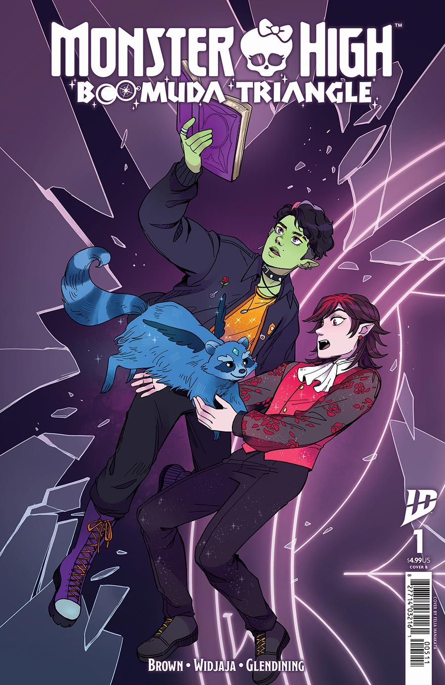 Monster High Boomuda Triangle #1 Cover B Variant Felia Hanakata Connecting Cover