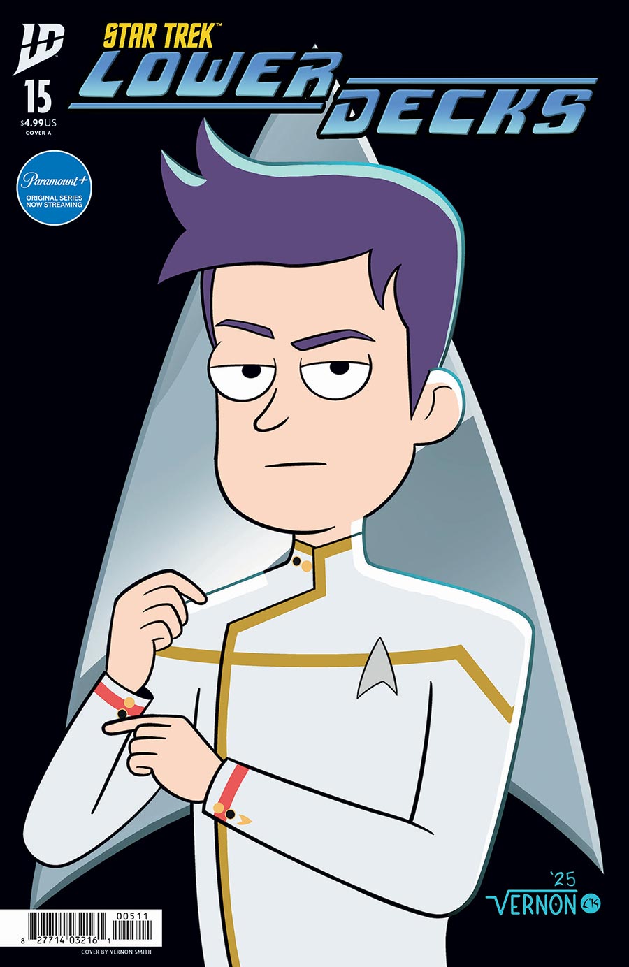 Star Trek Lower Decks Vol 2 #15 Cover A Regular Vernon Smith Cover
