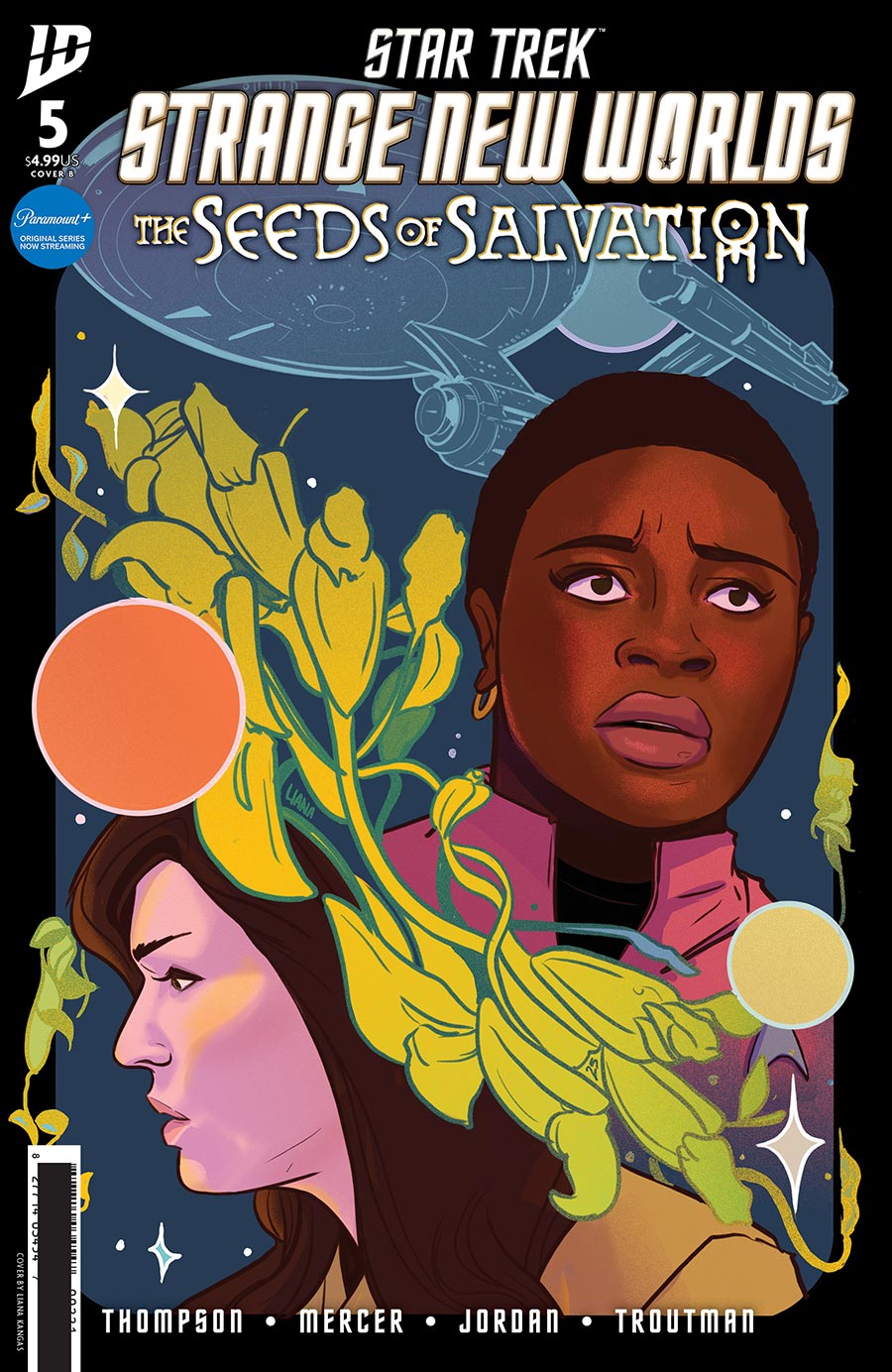 Star Trek Strange New Worlds The Seeds Of Salvation #5 Cover B Variant Liana Kangas Cover