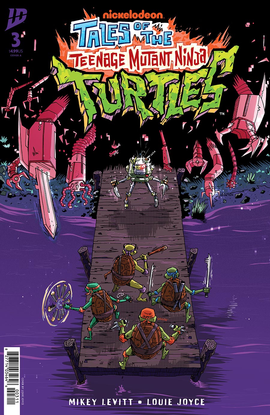 Tales Of The Teenage Mutant Ninja Turtles (Animated) #3 Cover A Regular Louie Joyce Cover